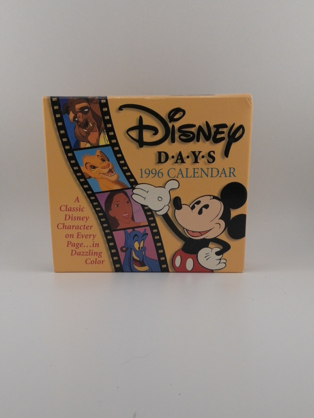 Vintage 1999 Disney Days 1996 Daily Desk Calendar in its Original Box Sealed